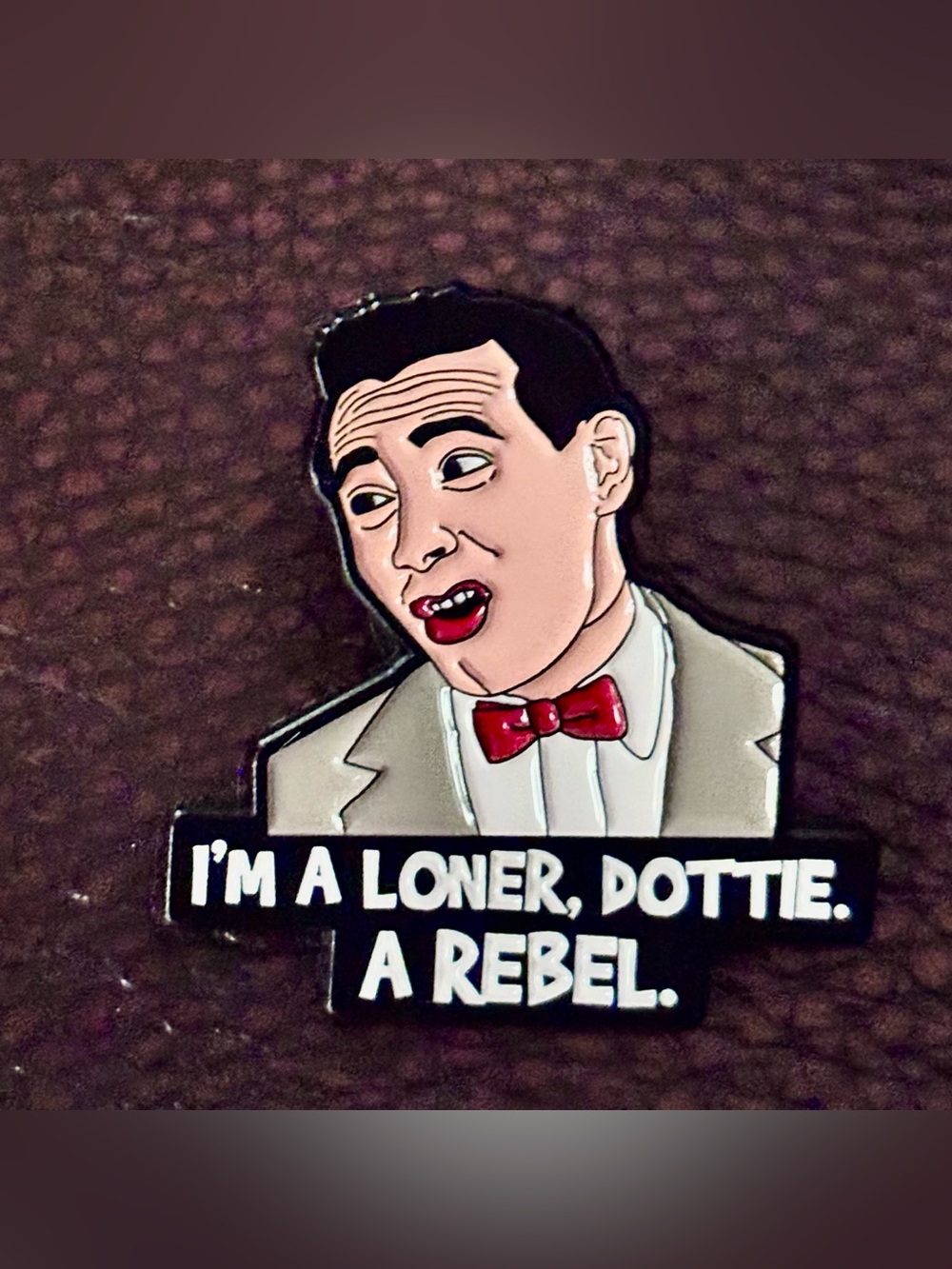 Enamel Pin - Rad Peewee Herman Enamel Pin - approximately 2x2